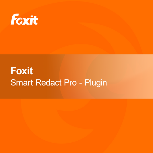 Foxit Smart Redact Pro - Tillägg