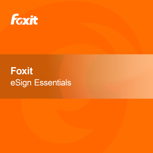 Foxit eSign Grundläggande