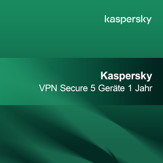 Kaspersky VPN Secure 5 zařízení 1 rok