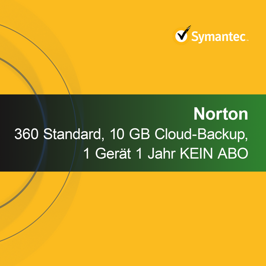 Norton 360 Standard, 10 GB cloudové zálohovanie, 1 zariadenie 1 rok BEZ PREDPLATNÉHO