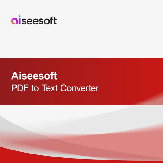 Aiseesoft PDF v pretvornik besedila