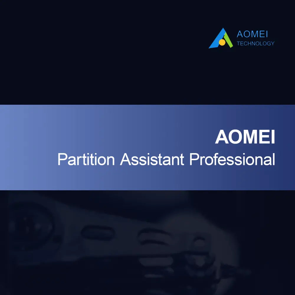 AOMEI Βοηθός Διαμερισμάτων Επαγγελματική Έκδοση