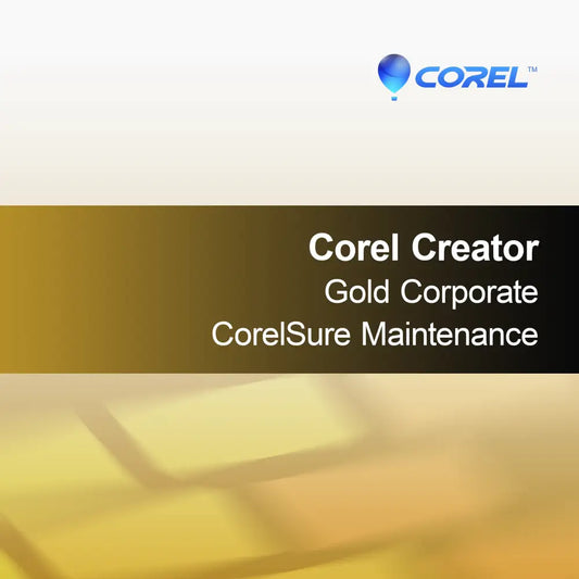 Corel Creator Gold Corporate CorelSure údržba