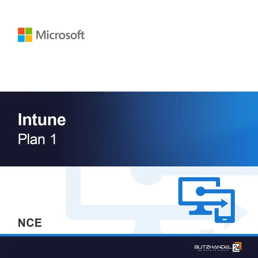 Microsoft Intune Načrt 1 (NCE)