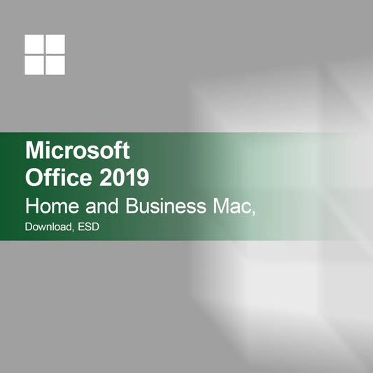 Microsoft Office 2019 Home and Business Mac, Stažení, ESD