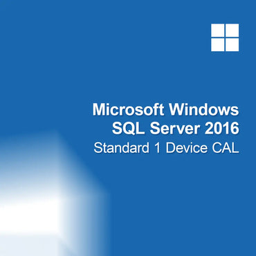 Microsoft SQL Server 2016 Standard 1 zařízení CAL