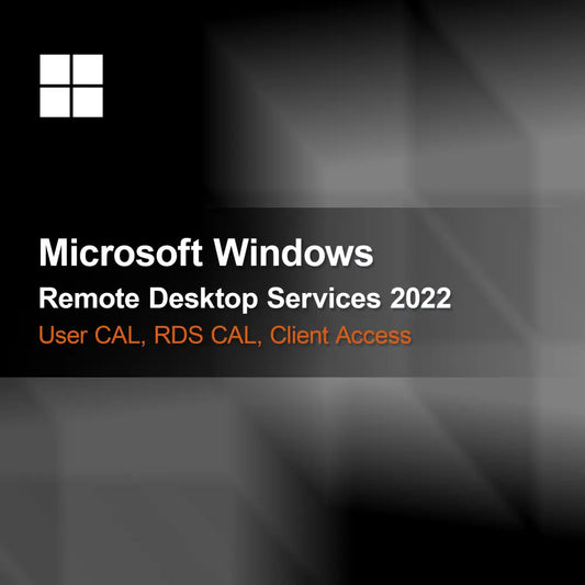 Servicii Desktop la Distanță Microsoft Windows 2022, Licență de Acces Client Utilizator, RDS CAL, Licență de Acces Client