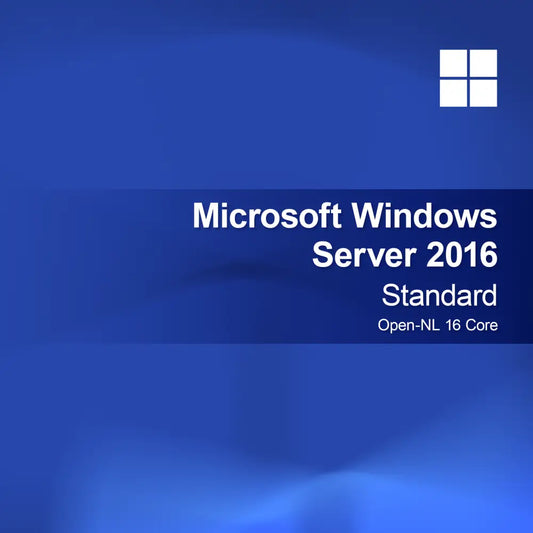 Microsoft Windows Server 2016 Standard Open-NL 16 rdzeni