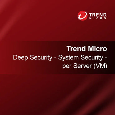 Trend Micro Deep Security - Systemsäkerhet - per server (VM)