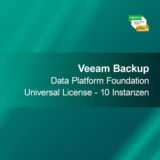 Veeam Data Platform Foundation Universal -lisenssi - 10 instanssia