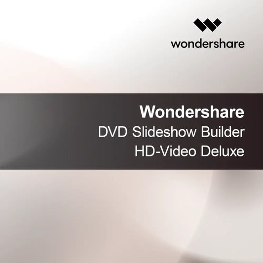 Wondershare Créateur de Diaporamas DVD HD-Video Deluxe