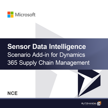 Dynamics 365 Tedarik Zinciri Yönetimi (NCE) için Sensör Veri Zekası Senaryo Eklentisi
