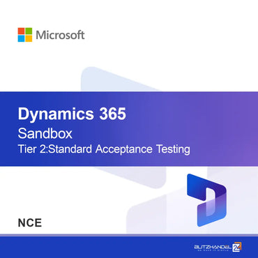 Dynamics 365 Operations - Sandbox Tier 2: Test di Accettazione Standard